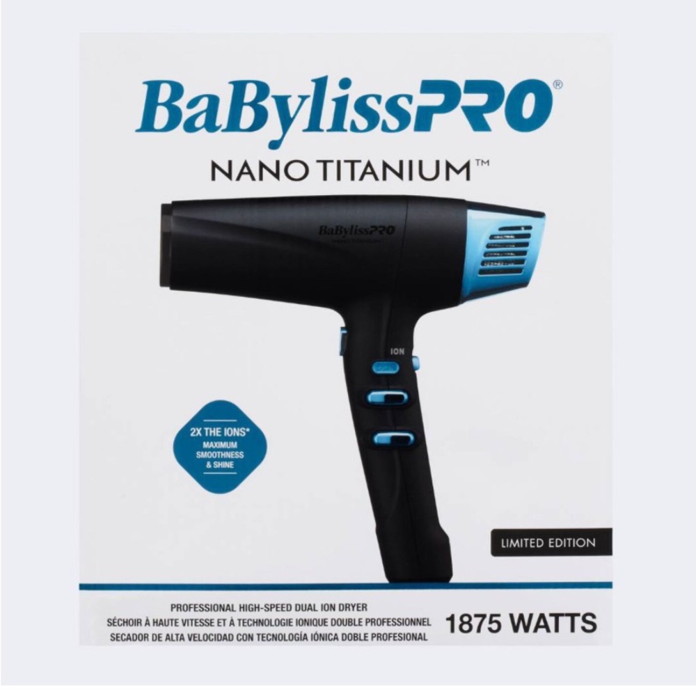 BaBylissPRO Nano Titanium Hair Dryer